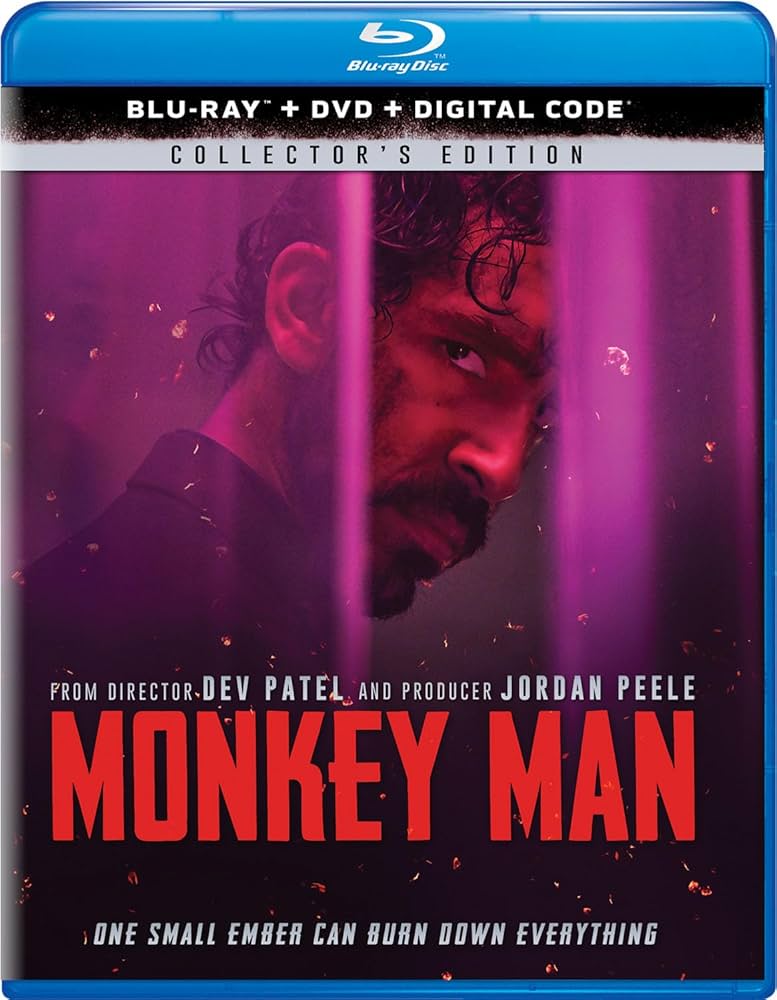 Amazon.com: Monkey Man - Collector's Edition Blu-ray + DVD +